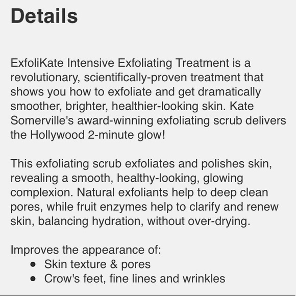 5 FOR $30! MIX & MATCH! Kate Somerville Exfoliater - Picture 3 of 5